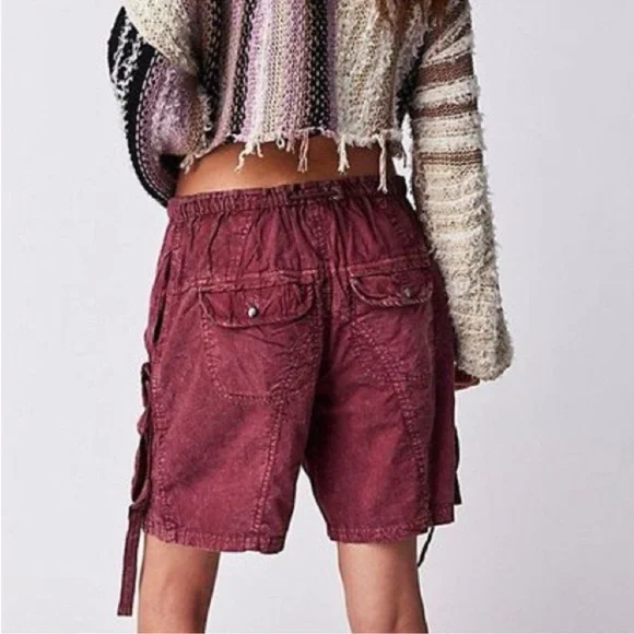 Free People Moon Bay Parachute Shorts - Picture 2 of 5